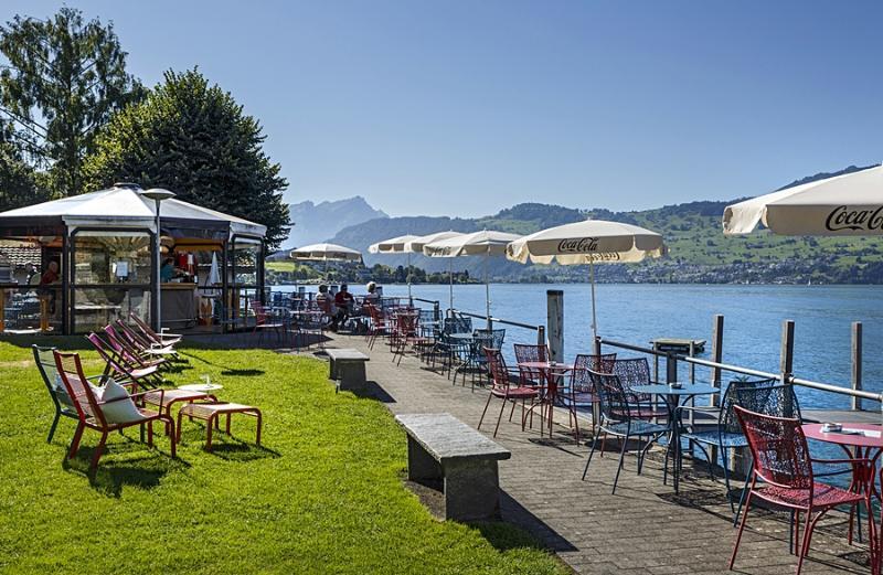Seehotel Sternen Beckenried Eksteriør bilde